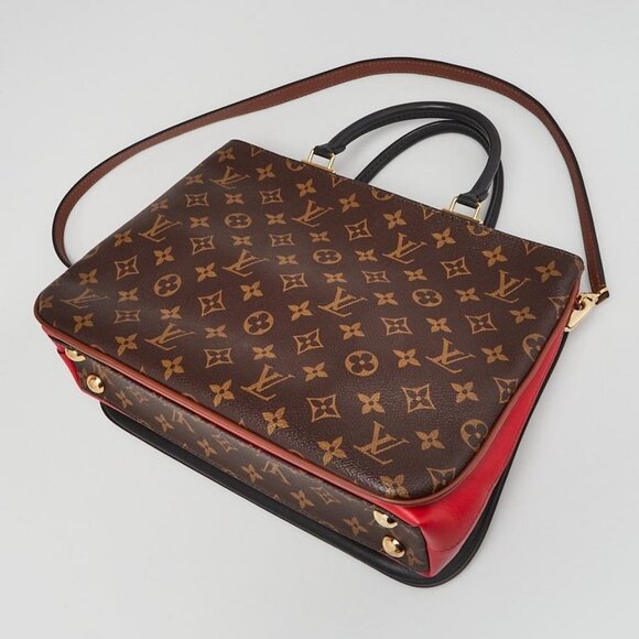 Louis Vuitton Red Monogram Canvas Millefeuille Bag - Picture 3 of 12